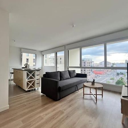 איברי-סור-סיין Superbe Appartement Neuf Dans Residence Familiale Aux Portes De Paris Avec Parking מראה חיצוני תמונה